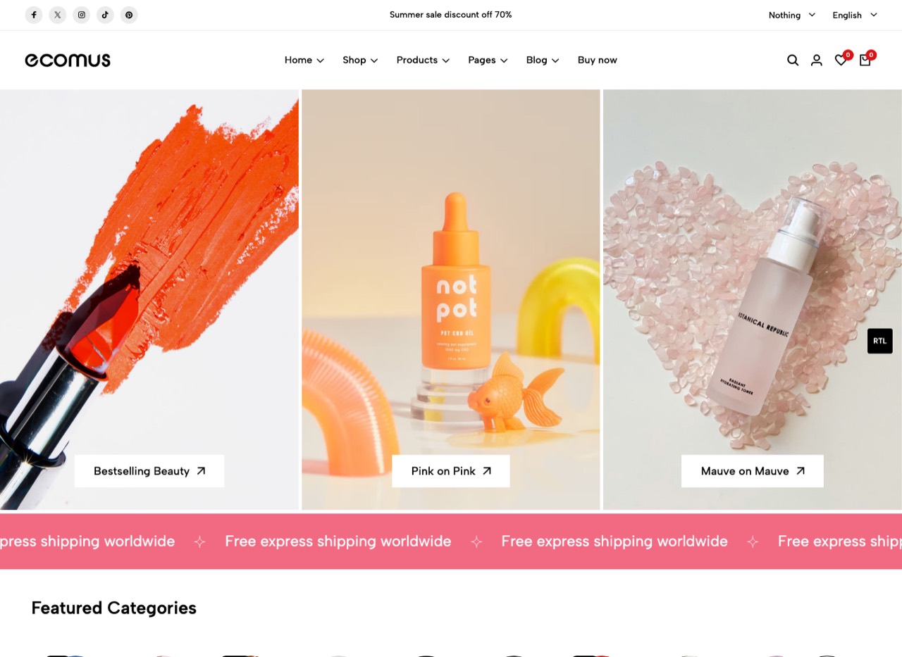 Aperçu de la boutique Boutique Beauté